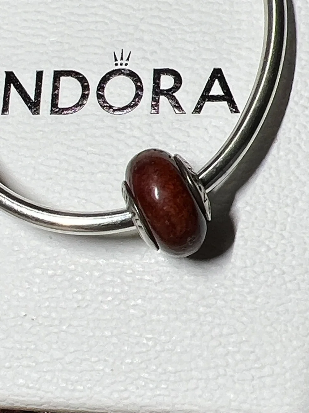 Pandora Muirapiranga Wood Charm